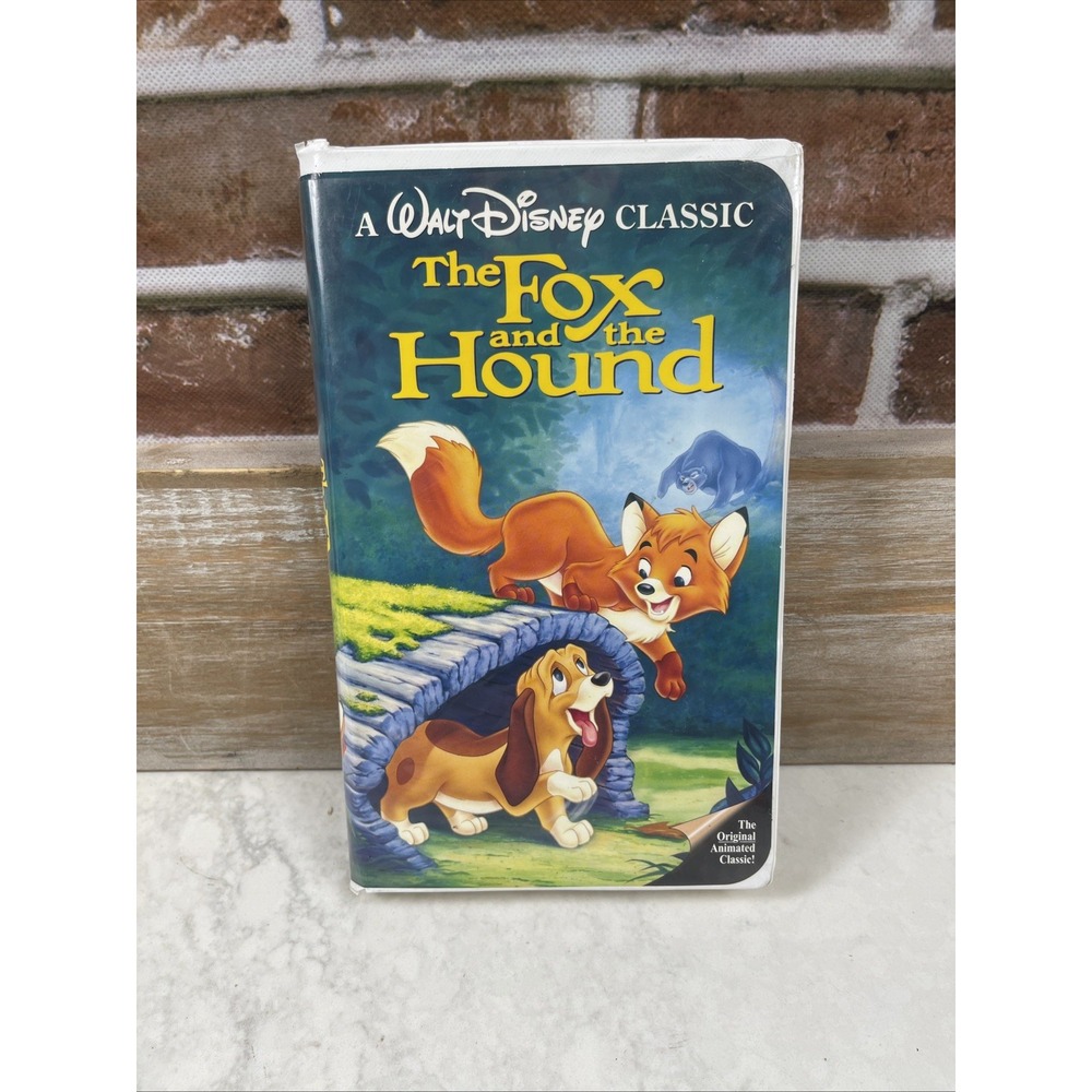 Disney Original -The Fox and the Hound (VHS, 1994) Vintage Clamshell - VHS